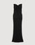 Robe bustier en maille
