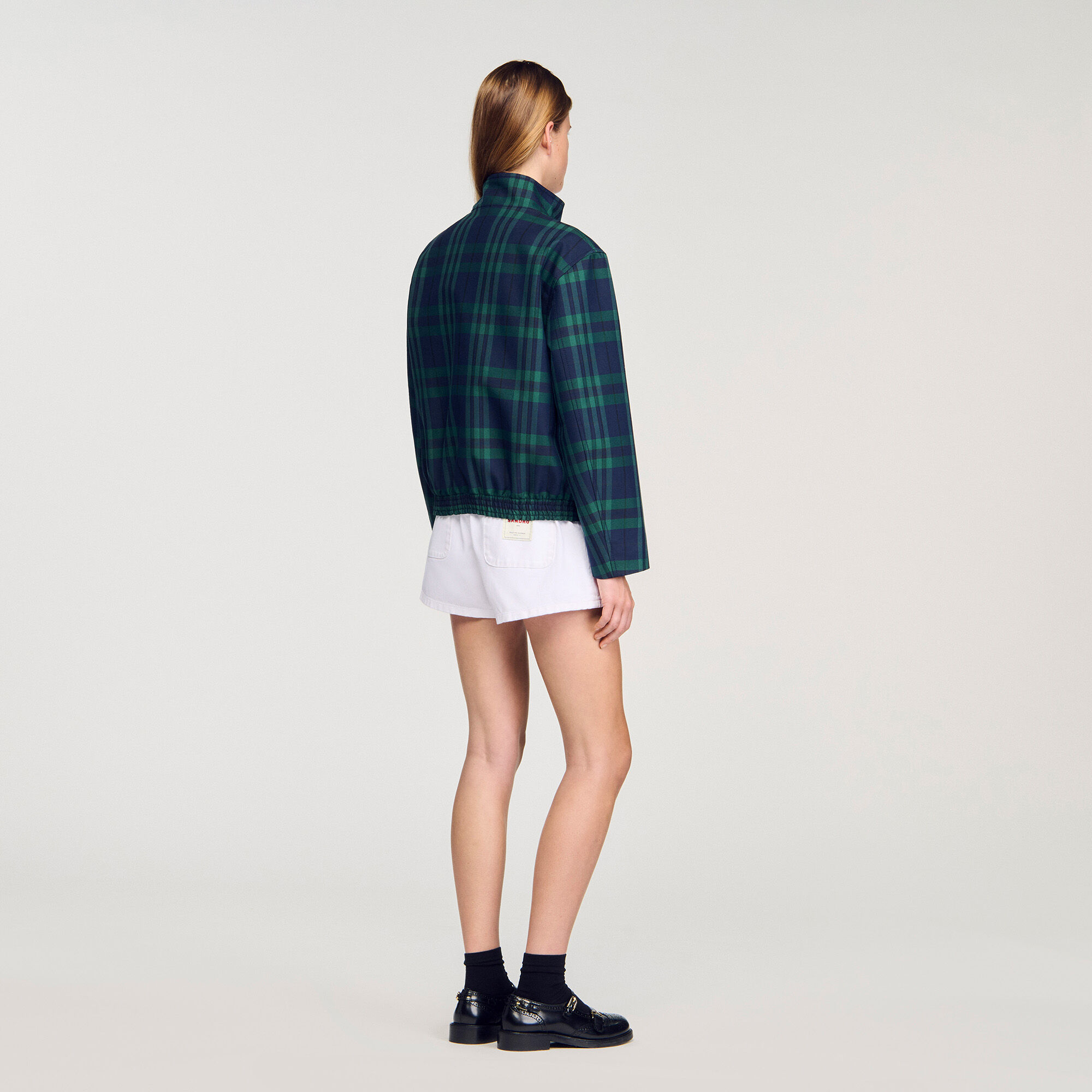 Blouson à carreaux