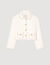 Veste courte à col claudine