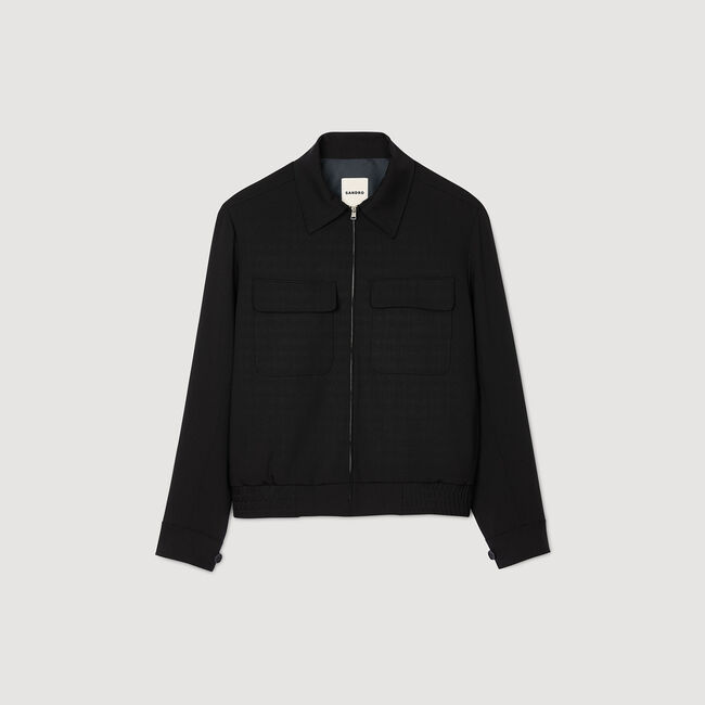 Blouson zippé