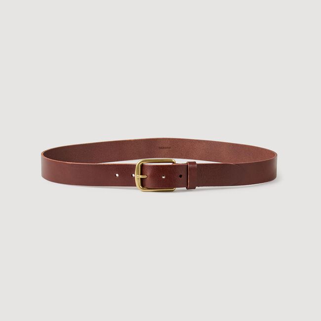 Ceinture en cuir 