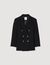 Veste de tailleur à boutonnage croisé