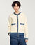 Cardigan à détails denim
