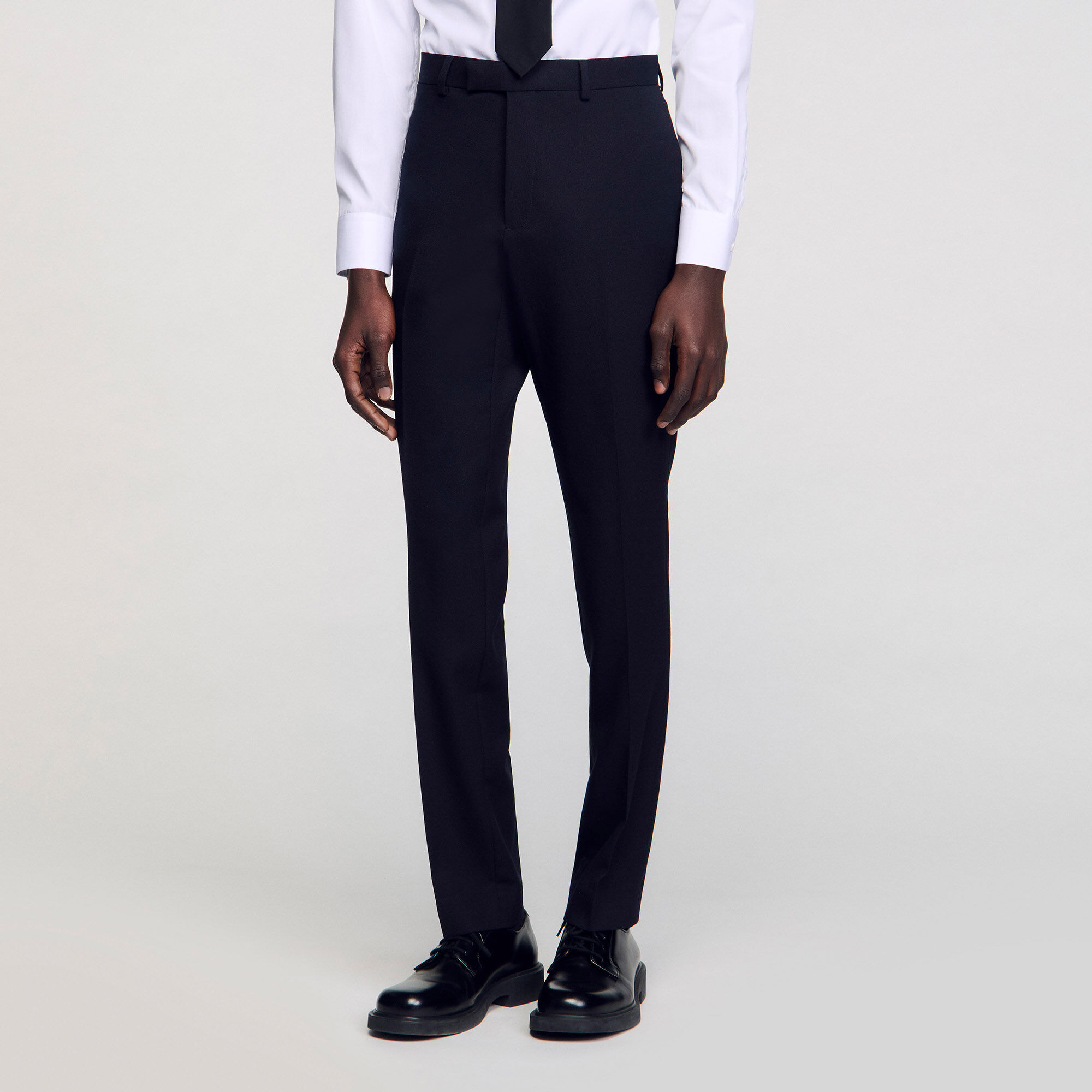 Pantalon de costume en laine