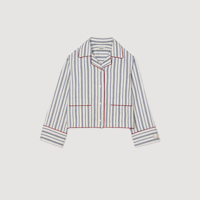 Chemise à rayures
