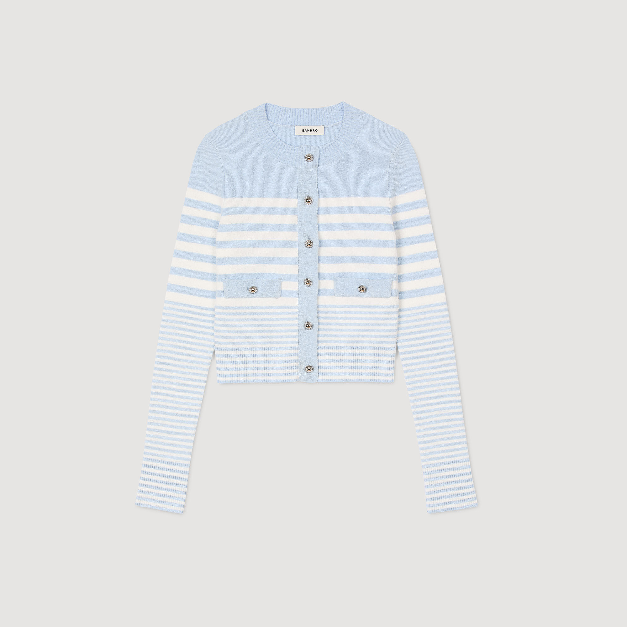 Cardigan à rayures
