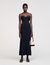 Robe bustier en maille
