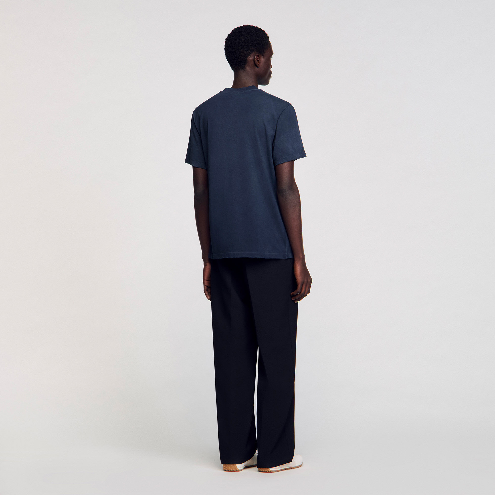 T-shirt effet usé