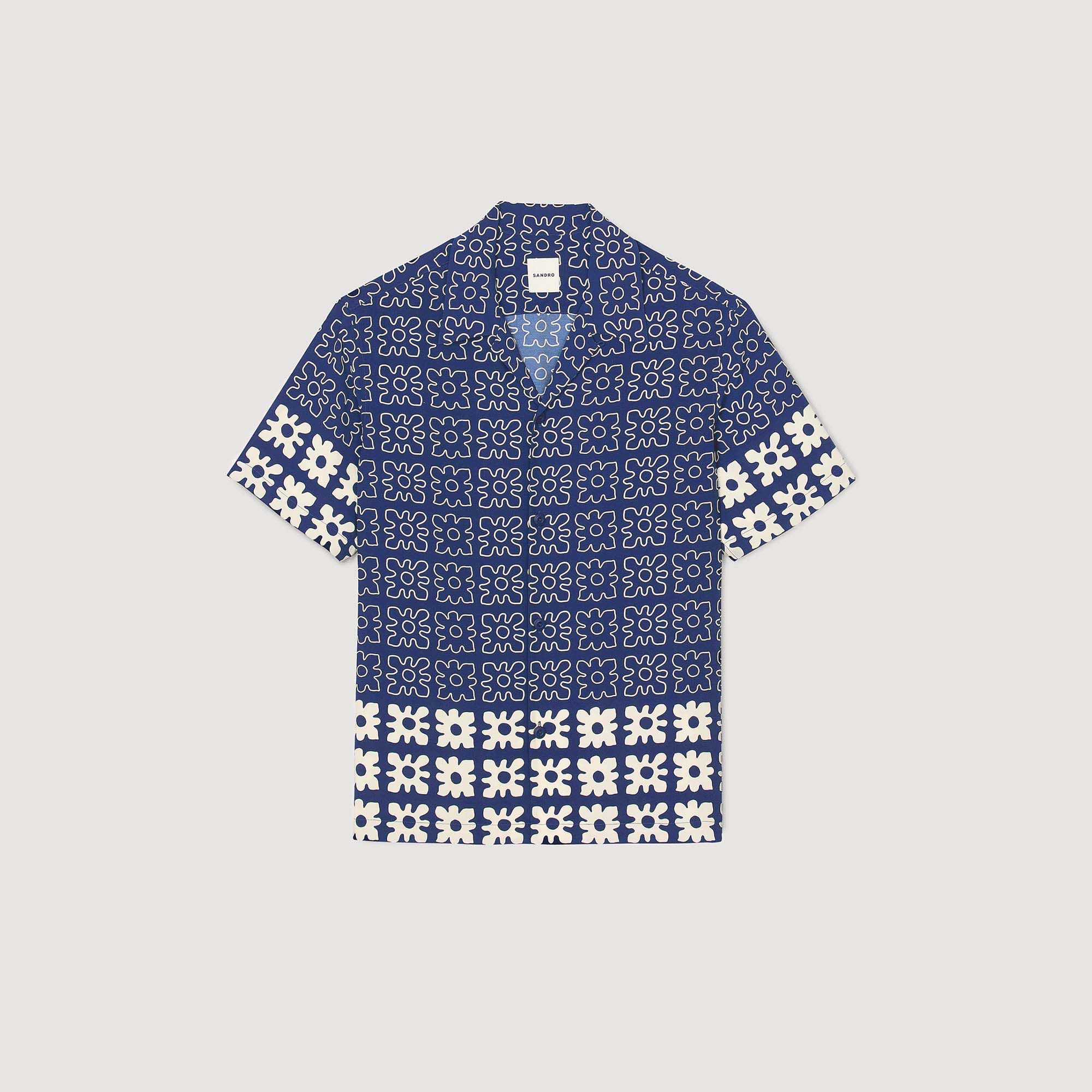 Chemise à imprimé fleuri