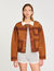 Blouson en suède