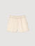 Short en denim élastiqué